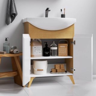 Тумба под раковину Aqwella Basic BAS0106DZ 65 см